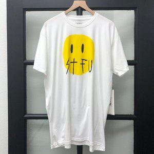 New UNIF x Bad Acid STFU Face Tee Shirt - Size XL